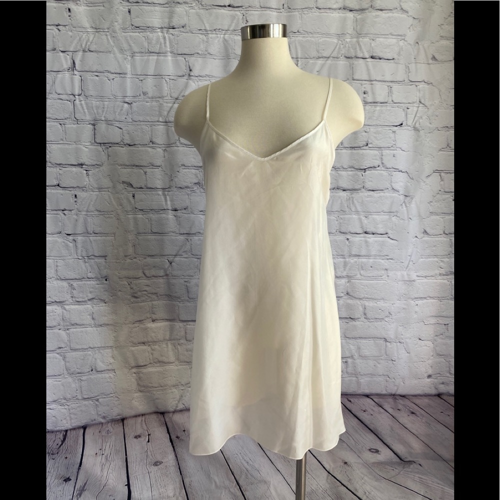 Marc Jacobs white cotton dress with slip - Picture 9 of 10